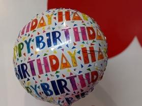 Happy Birthday Balloon (Bright)