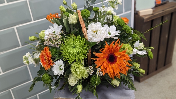 Orange & Green Basket