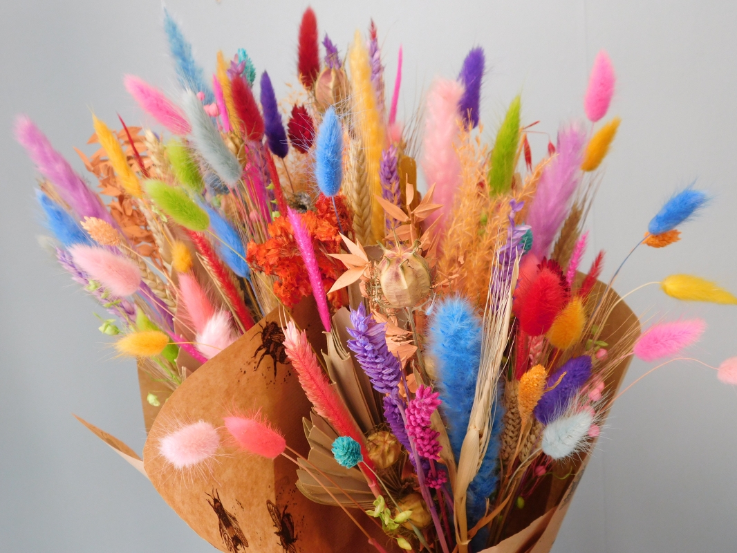 Carnival Dried Floral Bunch