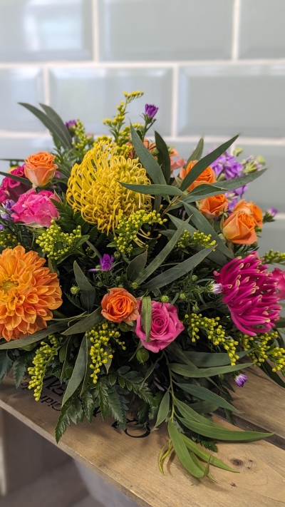 Colourful Posy Dish