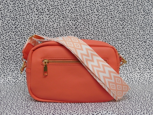 Coral Orange Handbag