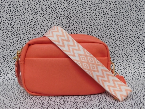 Coral Orange Handbag