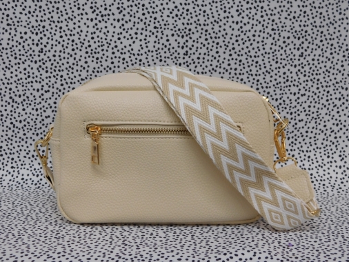 Cream Stone Handbag