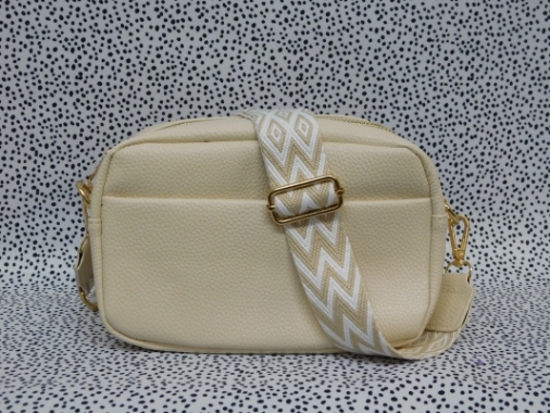 Cream Stone Handbag