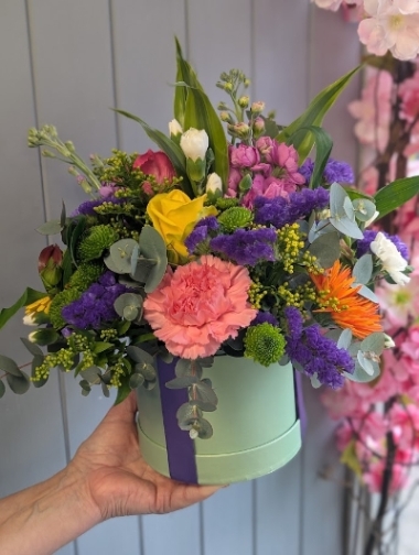 Blooming Bright Hatbox