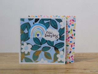 New Baby Boy Card Buy Online Or Call 01803 328007